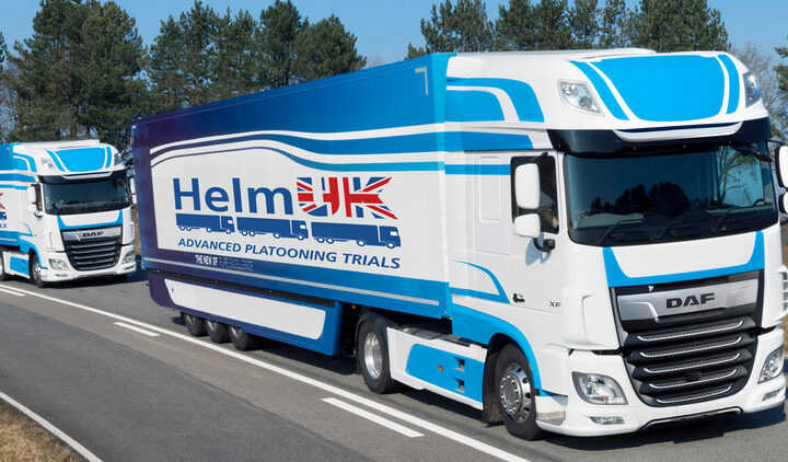 Helm - platooning trucks